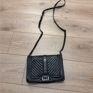 Rebecca Minkoff Leather Quilted Crossbody Bag